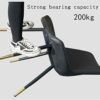 dining chair Kitchen Dining Room Furniture Chairs Modern Kitchen Dining Chairs with Strong Gold Metal Legs PU Leather Makeup Dresser Dining Side