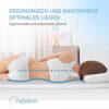 Dailydream viscoelastic mattress topper "Model S" with memory foam effect, Small Double size (120x190x3,5cm), Edition "Standard"