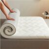 UE-MAOLU Mattress, Foldable Breathable Latex Soft Mattress Memory Foam Thick Futon Tatami Student Dormitory Single Double Mattress (Color : A, Si