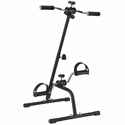 LUNEZY Pedal Exerciser for The Elderly Rehabilitation Bicycle Elderly Arm and Leg Bike Double Pedal at Home Exerciser Pedalier Stroke Hemiplegia