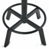 Diwhy Industrial Vintage Bar Stool,Wood Seat Counter Stool,Height Adjustable 23.7-29.5inch Kitchen Cast Iron Stool,Swivel Bar Stool,Metal Stool S