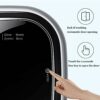 UPIKIT Wall-mounted Mini Drum Washing Machines, 3kg Capacity Front Load Washing Machine, Full-Automatic Washing Machine and Spin Dryer, for Trave