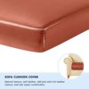 SU SUBRTEX Leather Couch Cushion Covers Waterproof Seat Covers Chair Loveseat Sofa Protector Leather Slipcovers for Settee Seater(3 seater, Orang
