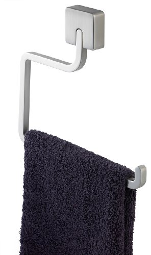 Tiger Impuls Towel Ring, Zamac, Stainless Steel Brushed, 20 x 20 x 1.8 cm