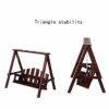 PIBM Stylish Simplicity Wine Shelf Solid Wood Wine Rack, Wine Cabinet Living Room Decoration