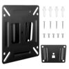 ‎CTDMJ Monitor Wall Mount Most 14-24“ TVs Computer Universal Low Profile RV TV Wall Bracket Mount VESA Up to 100x100mm Max Weight 33lbs Fits 16 1