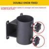 VANROUG Heavy Duty Patio Umbrella Holder,Patio Umbrella Stand Umbrella Clamp Mount Bracket for Deck Railing, Mount to Deck, Fences,Balcony or Out