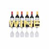 Wine rack Wine Rack Wall-mounted Wine Rack Wrought Iron Goblet Holder Creative Wine Rack Cup Holder 6 Bottles Of Red Wine Can Be Placed 6 Red Win