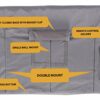 Clicks Depot Outdoor TV Cover 30 to 32 inches with Bottom Cover, Waterproof Thick Fabric, Weatherproof Outdoor TV Enclosure for Outside LED, LCD,