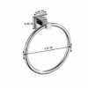Aothpher Wall Mounted Towel Ring in Kitchen Bathroom Chrome Stainless Steel Towel Holder