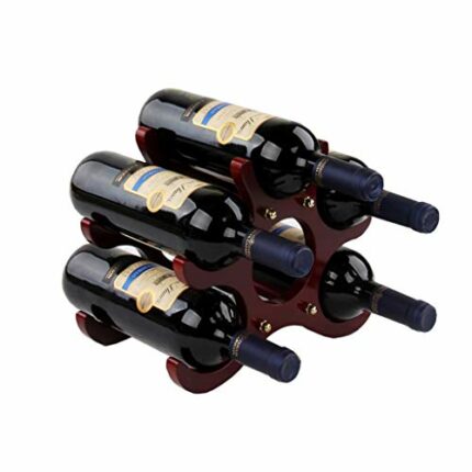 EYLINK Wine Racks,Wooden Wine Cabinet Display Rack Home Living Room