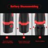 Bamse Cordless Drill Driver 12V, Electric Screwdriver with 18+1 Torque, 3/8" Chuck, 2 Speed, 30Nm Power Drill with LED Light, 1 Battery 1.5Ah Inc