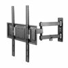 TV Wall Bracket Mount 42” – 55”, SLx Full Motion Strong Slim Profile TV Bracket Max VESA 400 * 400 with Built In Spirit Level & Wall Fixing Kit