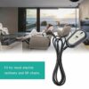 Chair Switch Controller, 22AWG 4-core wire/17 * 0.16/OD 5.0mm Electric Recliner Chair Sofa 2 Button Remote Control Hand Switch Controller for Ele