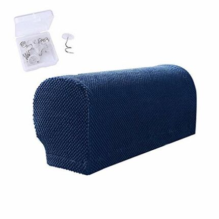 NEKOSUKI Armrest Chair Covers, Set of 2 Stretch Fabric Armchair Couch Arm Rest Cover, Anti-Slip Spandex Polyester Sofa Chair Arm Caps Slipcovers
