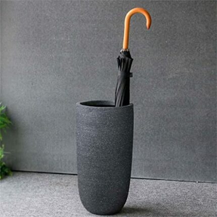 FKGJKT Umbrella Stand Home Umbrella Stand Japanese Umbrella Bucket Home Flower Arrangement Bucket (Color : Argento, Size