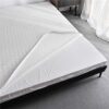 TBIIEXFL Washable Cover Mattresses Natural Latex Rebound 5/10cm Mattress for Family Bedspreads King Queen Twin Full Size Sponge Tatami (Color : W