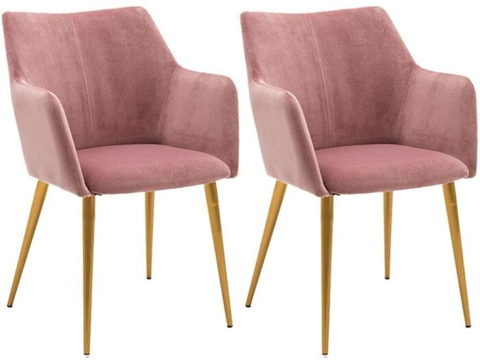 dining chair Business Dining Chairs Set Office Reception Chairs Kitchen Velvet Dining Chair Soft Cushion Carbon Steel Non-Slip Feet Scandinavian