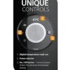 Triton Showers GEAMDU93 Amore DuElec | Shower Electric | 9.5KW | Black Gloss I Electrical Showers | With Showerhead and Anti Twist Hose | Rainfal
