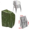 Vivo Waterproof Garden Stacking Chair Cover Outdoor Heavy Duty for Wood/Metal/Plastic