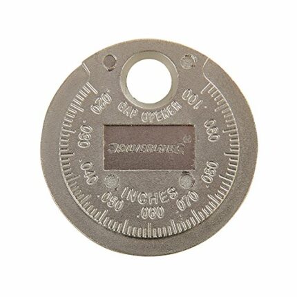 Silverline Spark Plug Gap Tool 0.5 - 2.55mm / 0.02 - 0.1" (202148)