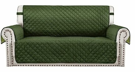 RHF Reversible Loveseat Covers for Dogs, Couch Covers for Dogs, Loveseat Cover for Dogs,Pet Cover for Loveseat, Loveseat Slipcover&Love Seat Couc