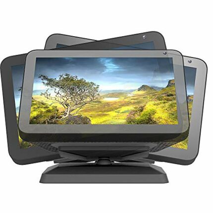 For Amazon Echo Show 8 (1st & 2nd Gen) Tripod Holder 360° Adjustable Metal Accessory Stand Tilt Echo Show 8 Easily Forwards or Back to Improve Vi