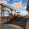 Ankuka Sun Shade Sail 2m x 3m Light Orange Rectangular Waterproof Garden Sun Sail Outdoor Patio Party Sunscreen Awning Canopy 98% UV Block With R