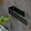 BangShou Towel Rail Holder, Bathroom Hand Towel Rack Self-Adhesive for Tea/Bath Towel, Small Stainless Steel Towel Hanger for Kitchen& Over door