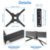 TV Wall Mount Bracket Swivel Tilt for Most 14-60 Inches LED LCD Plasma Screen Monitor, VESA 400x400mm, with Full Motion Articulating 15" Extensio