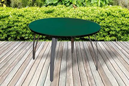 Bosmere Protector 6000 | Circular Table Top Cover With Drawstring | D 90cm - 120cm | 100% Waterproof, UV Protected, Heavy Duty 600D | 6 Year Guar