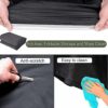 AMSAMOTION Outdoor Zero Gravity Folding Chair Cover Waterproof Dustproof Lawn Patio Furniture Covers All Weather Resistant with Durable 210D Mate