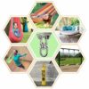 WAREMAID Heavy Duty 360° Swivel Swing Hangers, Stainless Steel Swing Hook for Ceiling Wooden Porch Swing Hanging kit Playground Gym Rope Boxing B