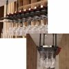 Ceiling Stylish Simplicity Wine Racks Stylish Simplicity Industrial Retro Home Goblet Racks Decoration Bottle Racks Adjustable Height Bar Floats