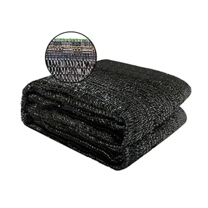 Cool Area 40% 10ft x 20ft Sunblock Shade Cloth Cover Mesh UV Resistant Net for Garden Flower Plant Greenhouse, Black