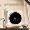 UPIKIT 3.5L Full-Automatic Tumble Laundry Machine and Dryer, Mini Laundry Machine and Drying, Low Noise, Compact Tumble Dryer For Apartment,Home,