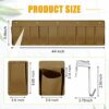 Berlune 2 Pcs RV Shoe Pockets RV Shoe Storage Organizer 44.1 Inches Hanging Shoe Pockets Hanging Bedside Storage Pockets with 10 Sturdy Hooks for