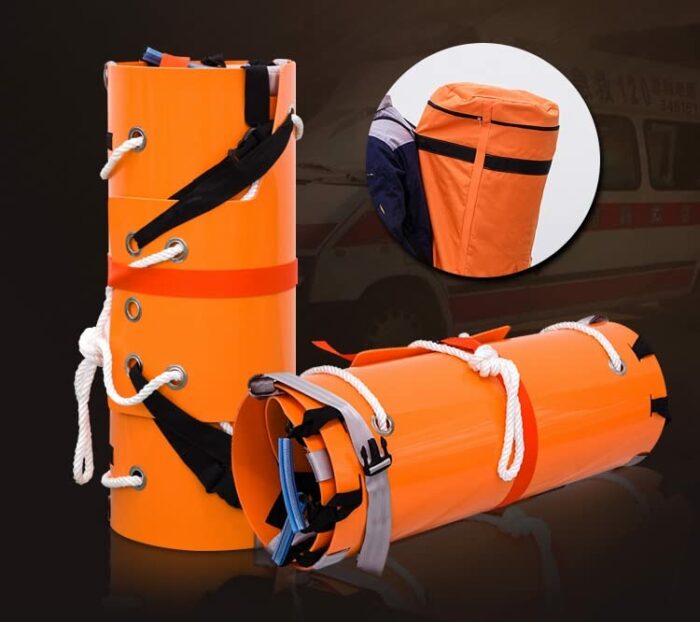 NaoSIn-Ni Portable Multifunctional Roll Type Soft Stretcher Rescue Transport Stretcher Mountain Basic Rescue System