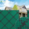 VOUNOT PVC Privacy Strips Garden Privacy Fence Screen 75m x 4.7cm Double Rod Mats with 150 Clips for Deck, Patio, Balcony, Green