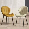 dining chair Kitchen Dining Room Furniture Chairs Dining Chairs Set Of 4 Kitchen Counter Chairs Leather Backrest Non-Slip Feet Apply to Leisure L