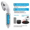 Miniwell Filter Shower Head L750 - Shower head Filter - Shower Filter - Filter for shower - Remove 99% chlorine and water impurifies (Z Replaceme