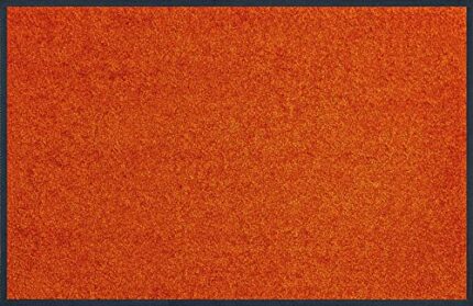 wash+dry Doormat Burnt Orange 50x75 cm orange