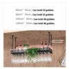 Wine racks Home/Bar Retro Metal Vintage with Glass Holder, Wall Mounted Hanging Wine Bottle Holder, Adjustable Industry Wine Shelf, for Cabinet B