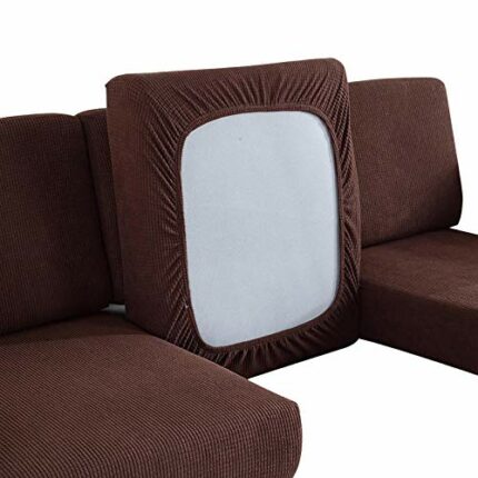MOVKZACV Sofa Cushion Covers Replacement,High Stretch Sofa Cushion Cover,Sofa Seat Slipcovers Couch Cushion Cover Furniture Protectors Sofa slipc