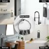 BGL Towel Ring Contemporary Style Stainless Steel 304 Chrome Bathroom Accessories (Towel Ring)