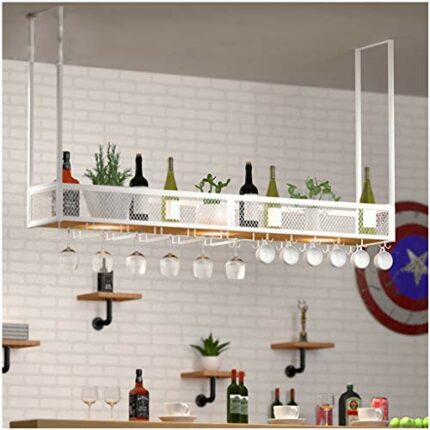 Stylish Simplicity Down Wine Rack Simple Style Home Goblet Multi-Function Living Room Display Glass Storage Wine Rack - Restaurant Kitchen Bar Fl