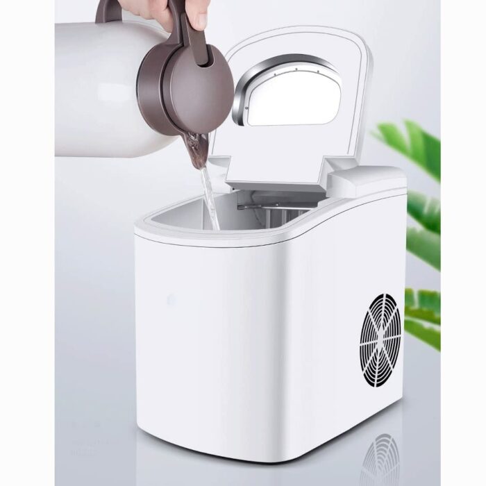 LUKEO Ice maker Commercial use Water bar bar Ice cube machine Fully automatic Household Rapid ice making machine