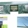 Airwave 3m x 9m Party Tent Marquee with Side Panels, 3 Windbars Included, Church Style Windows, Ideal for Large Outdoor Spaces, Perfect for Short