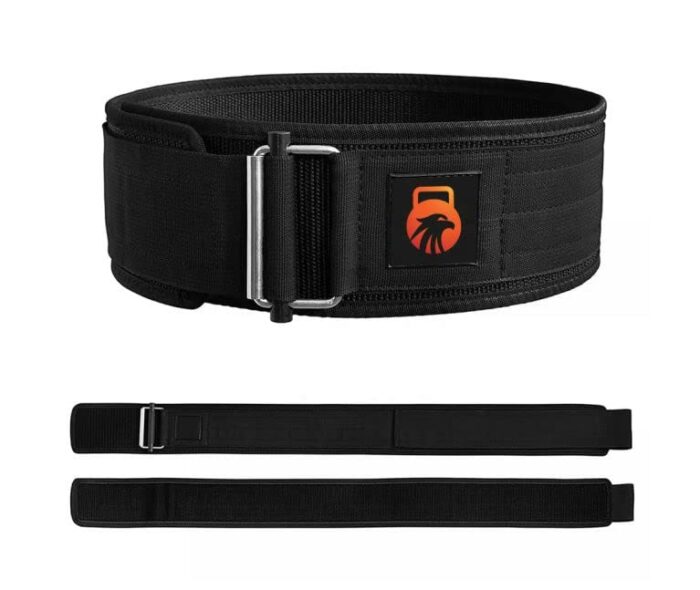 Rebirth Premium Cross-fit Weightlifting Belt - Ultimate Support for Serious Functional Fitness, Weight Lifting, and Olympic Lifting Athletes - De