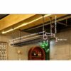 Ceiling Wine Rack Bar Decoration Display Stand Tall Glass Wine Rack Metal Iron Wine Glass Holder Retro Style Creative Wine Rack Adjustable Height